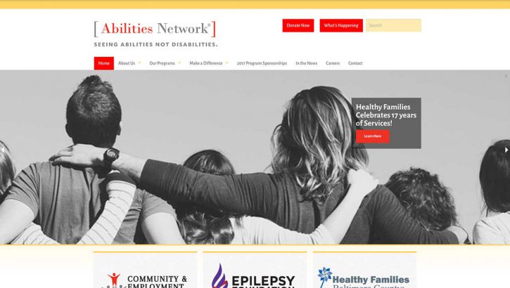 Abilities Network Website Development